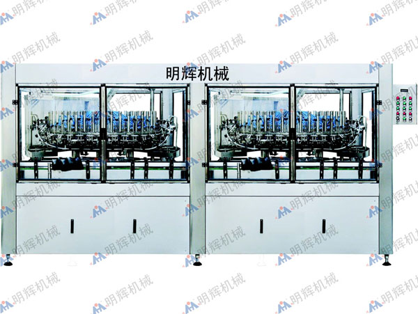 全自動翻轉(zhuǎn)式?jīng)_瓶、吹氣、滴干聯(lián)體機(jī)